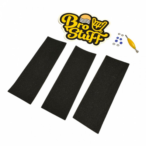 Шкурка для фингерборда Bro Stuff - Комплект 3шт Шкурка для фингерборда Bro Stuff - Комплект 3шт